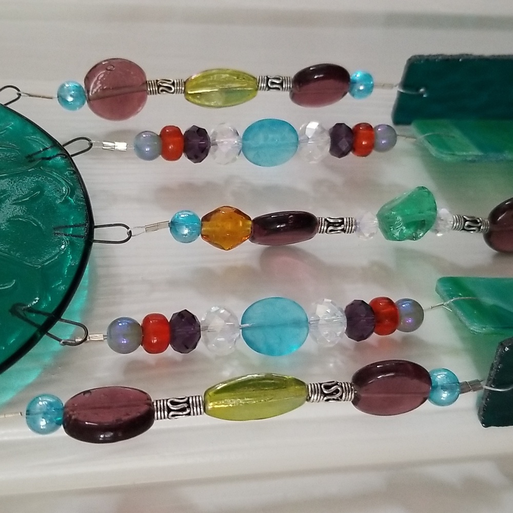 Glass Windchime by Desert Creations - Picture 9 of 16